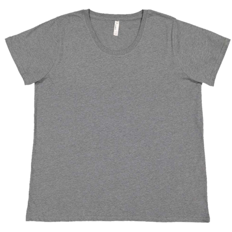 Women's Curvy Collection Fine Jersey Tee Thumbnail