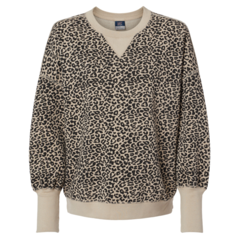 Women's Sueded Fleece Crewneck Sweatshirt Thumbnail