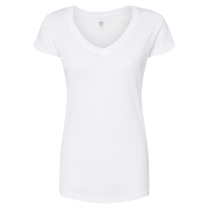 Women's Poly-Rich V-Neck T-Shirt Thumbnail