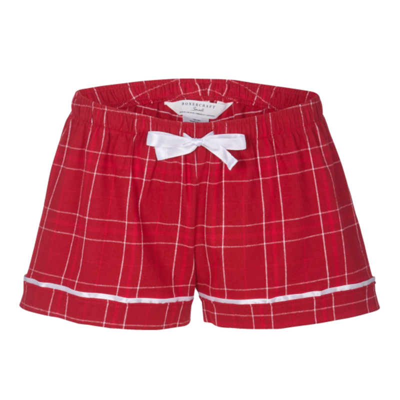 Women's Flannel Shorts Thumbnail