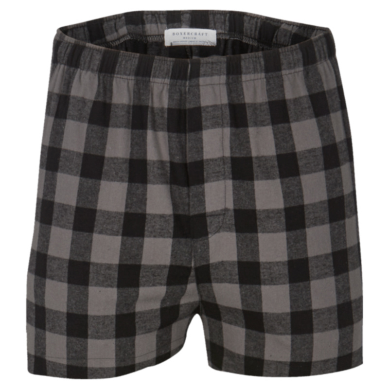 Men's Double Brushed Flannel Boxers Thumbnail