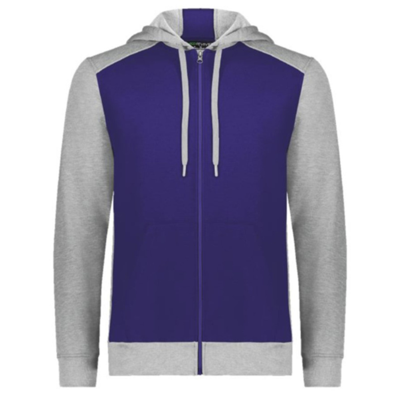 Unisex Eco Revive™ Three-Season Triblend Fleece Full-Zip Hooded Sweatshirt Thumbnail