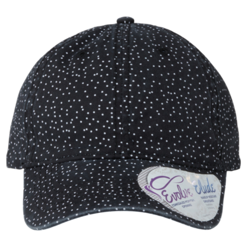 Women's Garment-Washed Fashion Print Cap Thumbnail