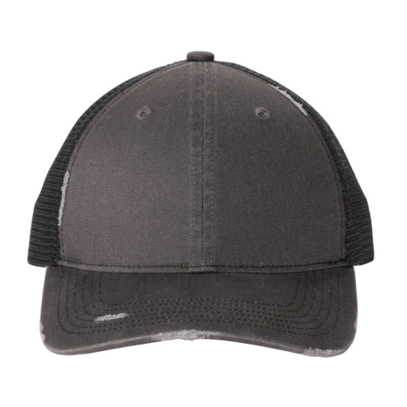 Distressed Mesh Back Cap Thumbnail