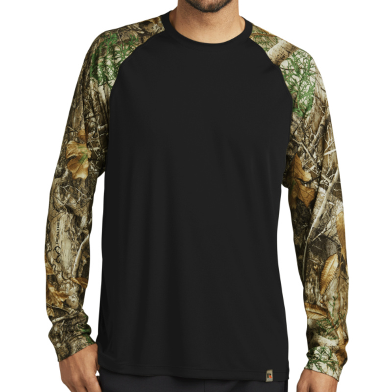 Realtree ® Colorblock Performance Long Sleeve Tee Thumbnail
