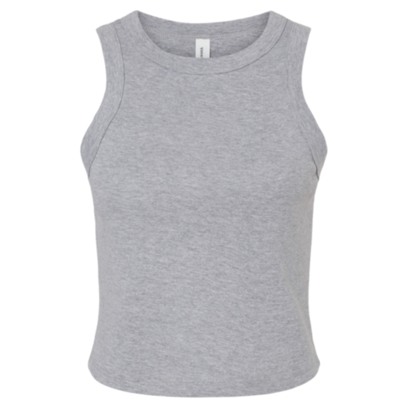 Women's Micro Rib Racer Tank Thumbnail