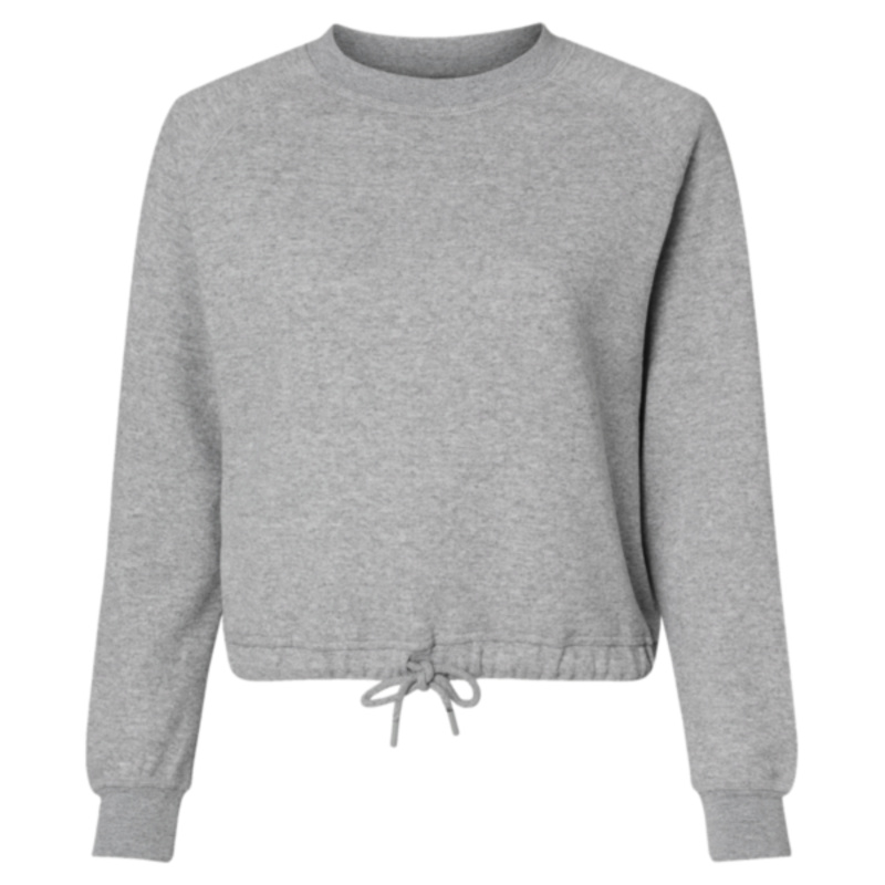 Women's Relaxed 3-End Boxy Fleece Crewneck Sweatshirt Thumbnail