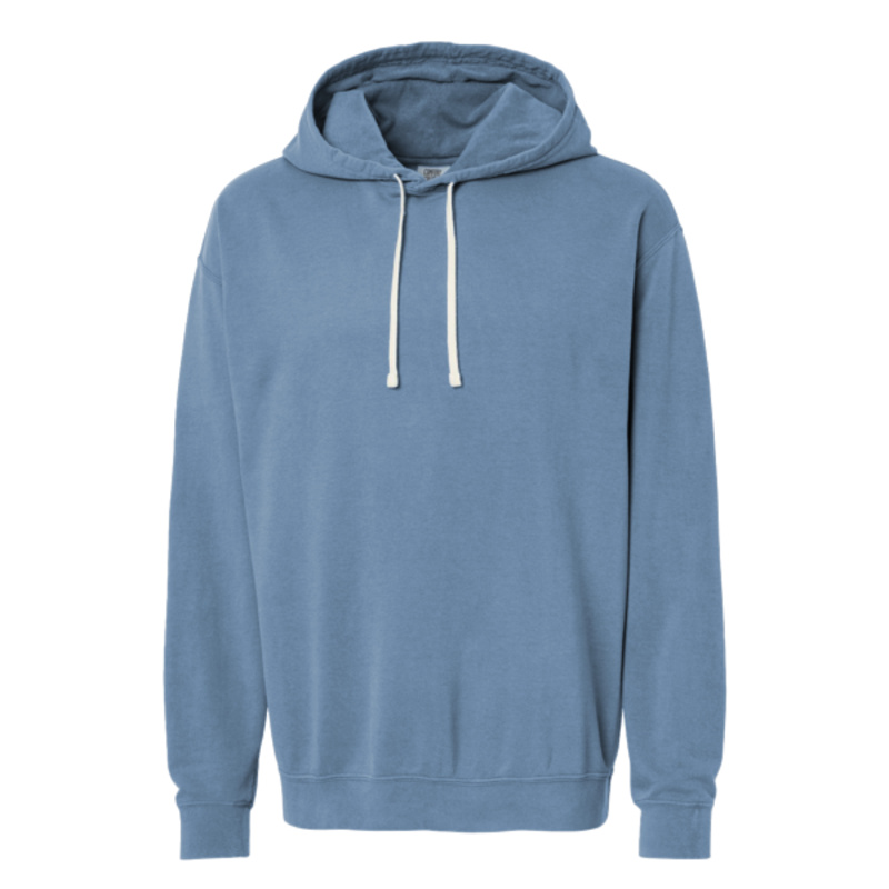 Unisex Garment-Dyed Lightweight Fleece Hooded Sweatshirt Thumbnail