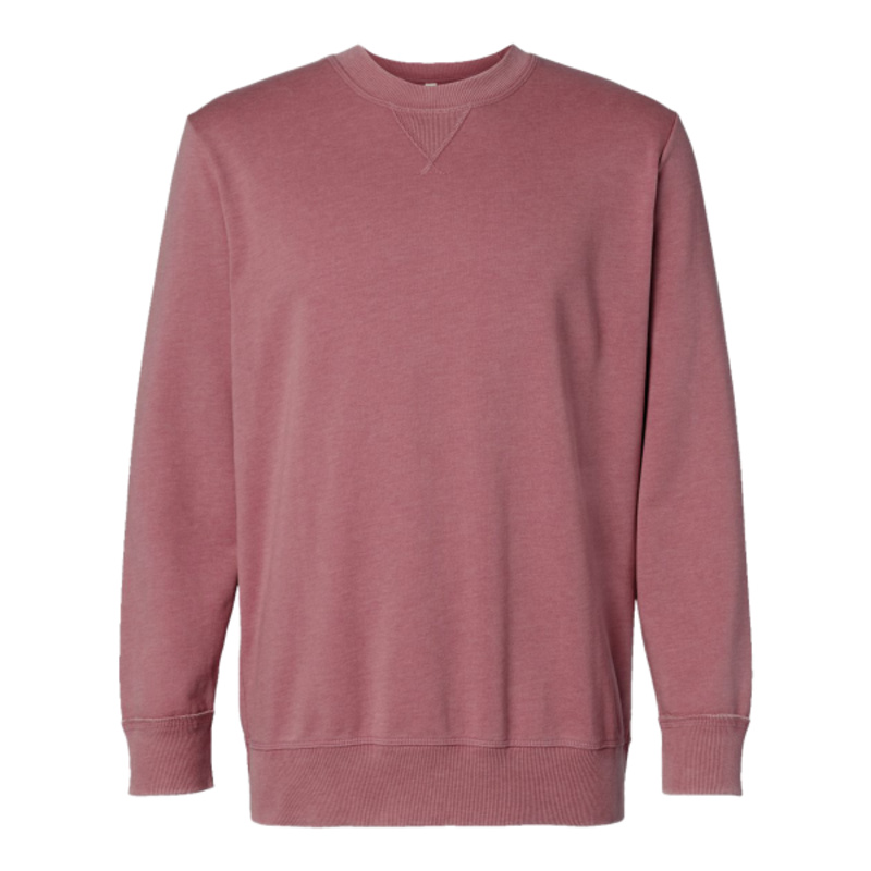 Unisex Vintage Wash Fleece Crewneck Sweatshirt Thumbnail