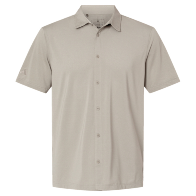Men's Full Button Down Short Sleeve Shirt Thumbnail
