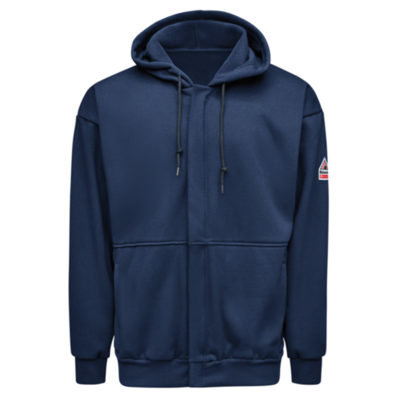 Men's Tall Full-Zip Fleece Hooded Sweatshirt Thumbnail