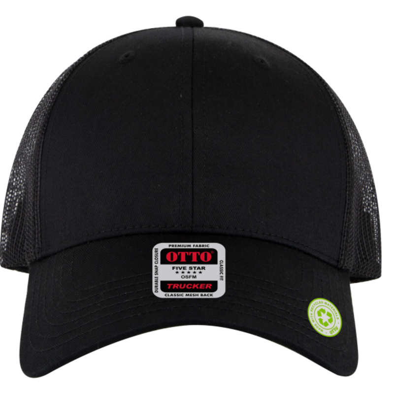 OTTO CAP 6 Panel Low Profile Mesh Back Trucker Hat Thumbnail