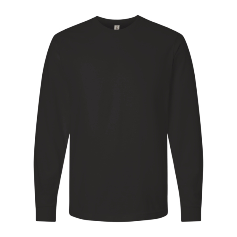 Unisex Fine Jersey Long Sleeve T-Shirt Thumbnail
