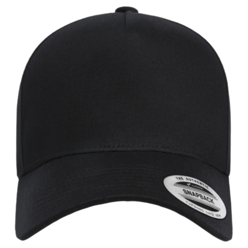 Retro Cotton Blend Trucker Snapback Cap Thumbnail