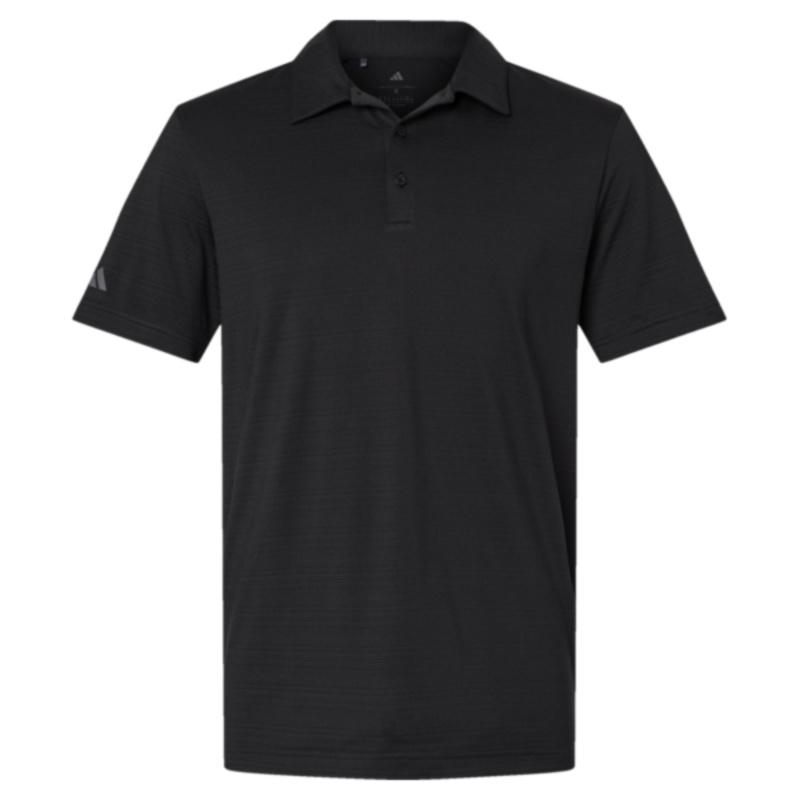 Men's Textured Stripe Polo Thumbnail