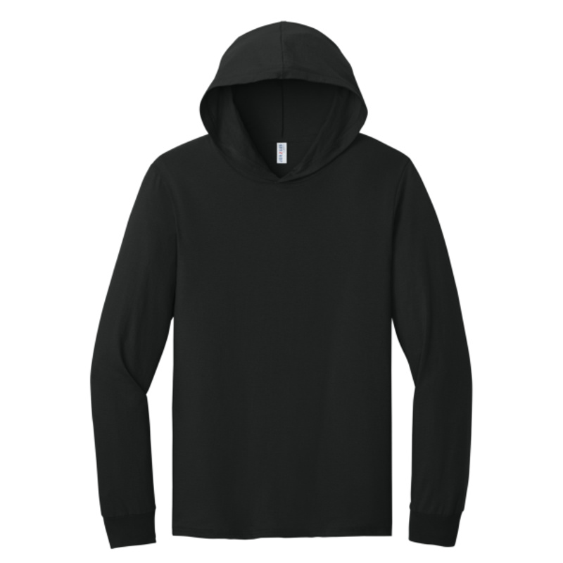 Classics Unisex Cotton Long Sleeve Hooded T Shirt Thumbnail