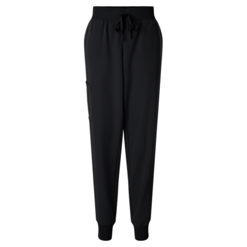 Women's Petite Sizes Silex Knit-Waist Scrub Joggers Thumbnail