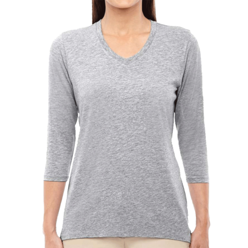 Women's Perfect Fit™ Bracelet-Length V-Neck Top Thumbnail