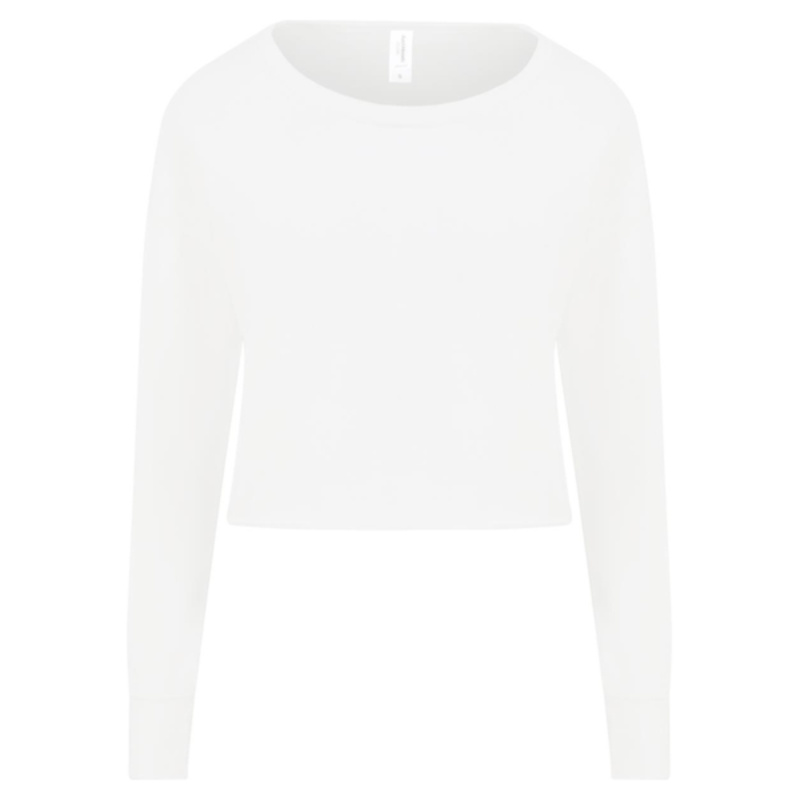 Women's Cropped Crewneck Sweatshirt Thumbnail
