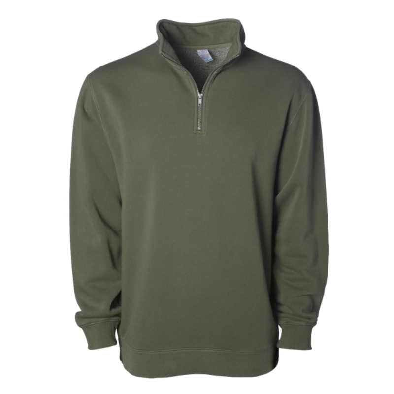 Unisex Pigment-Dyed Quarter-Zip Pullover Thumbnail