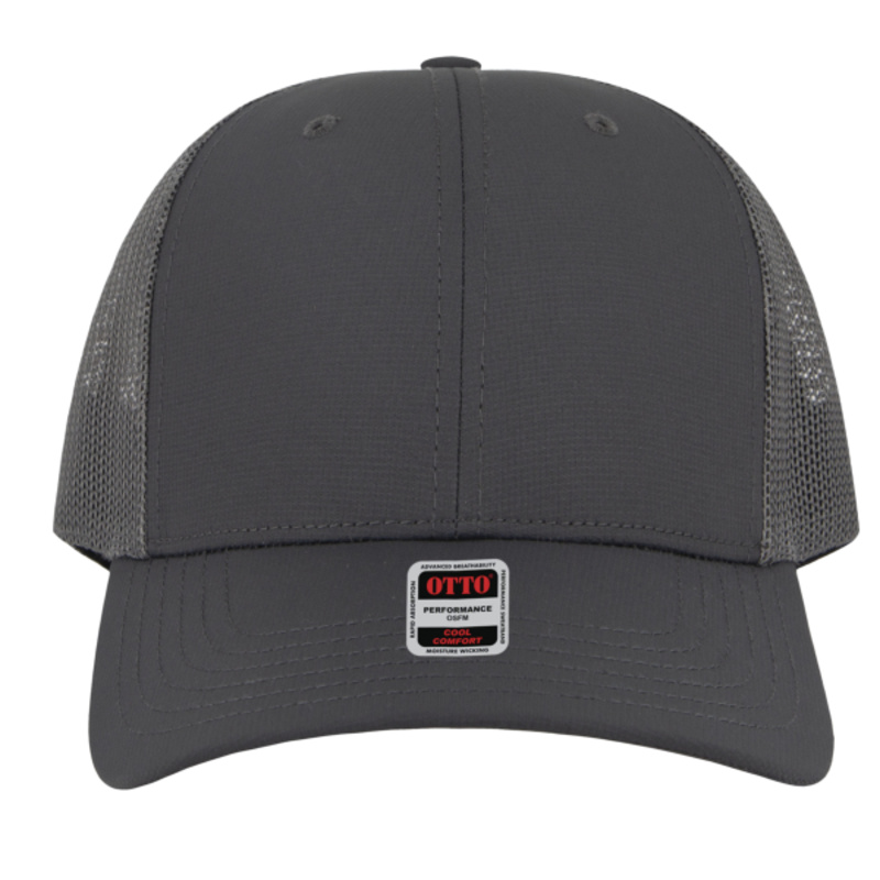 OTTO CAP 6 Panel Low Profile Mesh Back Trucker Hat Thumbnail