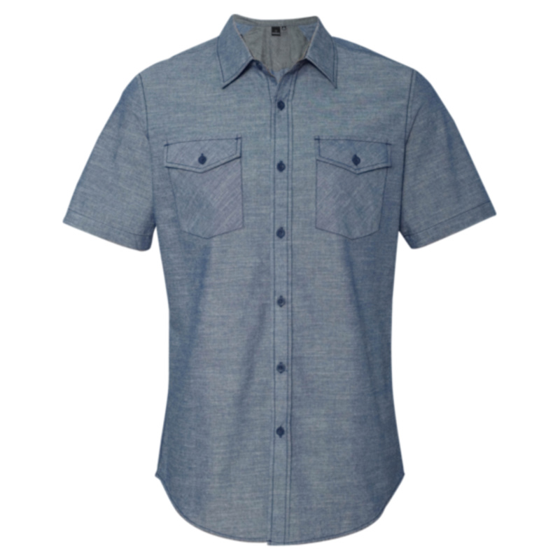 Men's Chambray Short Sleeve Shirt Thumbnail