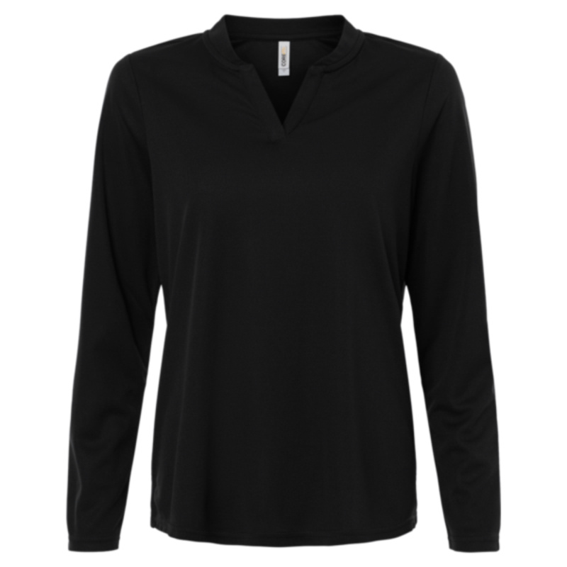 Women's Nova Performance Long Sleeve Pique Polo Thumbnail