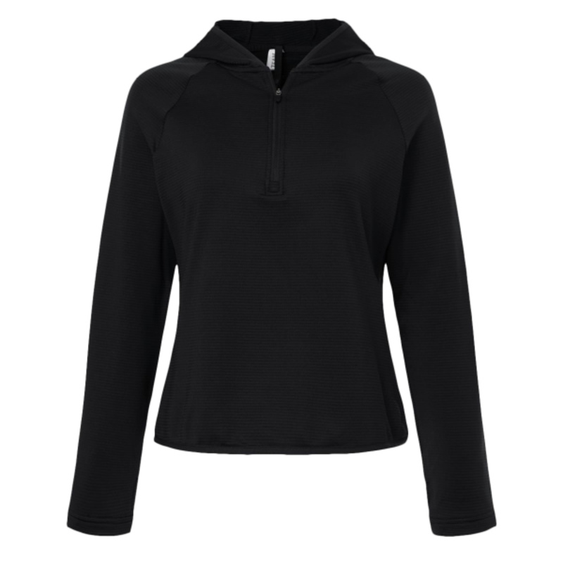 Women's Qualify Quarter-Zip Hooded Pullover Thumbnail