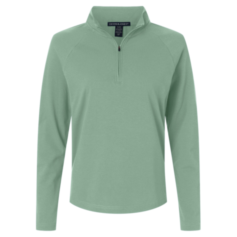 Women's Seaton Pebble Textured Quarter-Zip Pullover Thumbnail