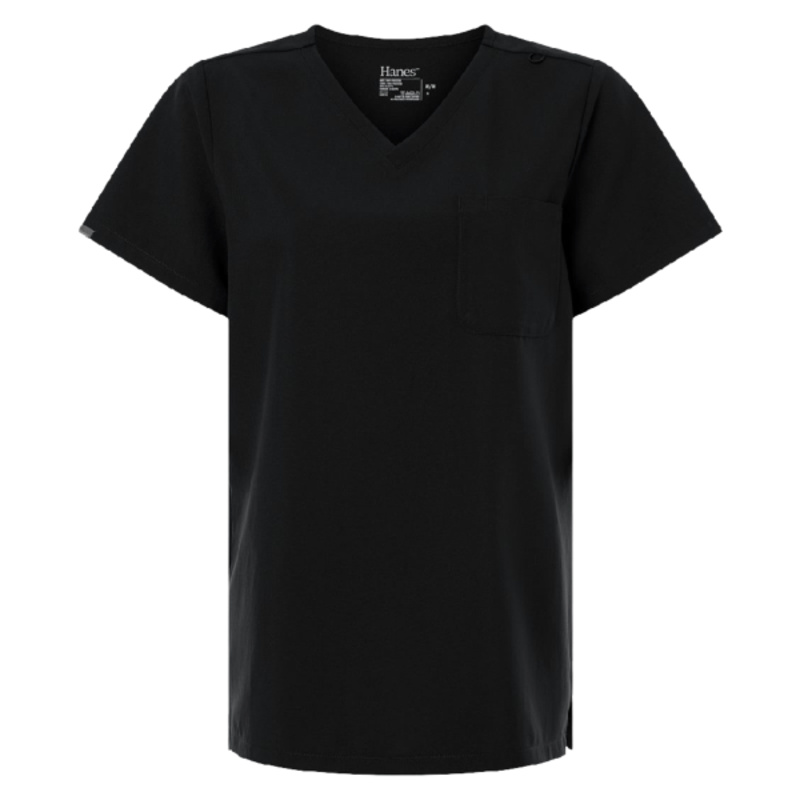 Women's V-Neck 1 Pocket Scrub Top Thumbnail