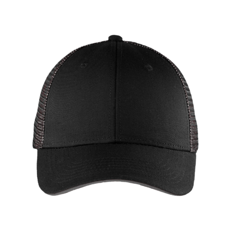 Double Mesh Snapback Sandwich Bill Cap Thumbnail