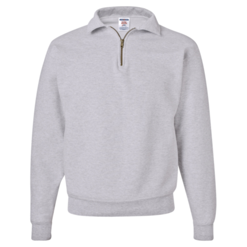 Unisex Super Sweats NuBlend® Quarter-Zip Cadet Collar Sweatshirt Thumbnail