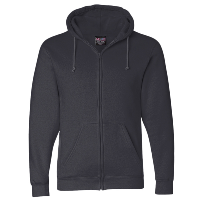 Unisex USA-Made Full-Zip Hooded Sweatshirt Thumbnail