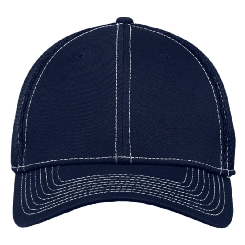 Stretch Mesh Contrast Stitch Cap Thumbnail