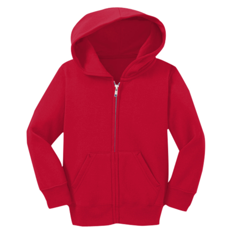 Toddler Core Fleece Full Zip Hooded Sweatshirt Thumbnail