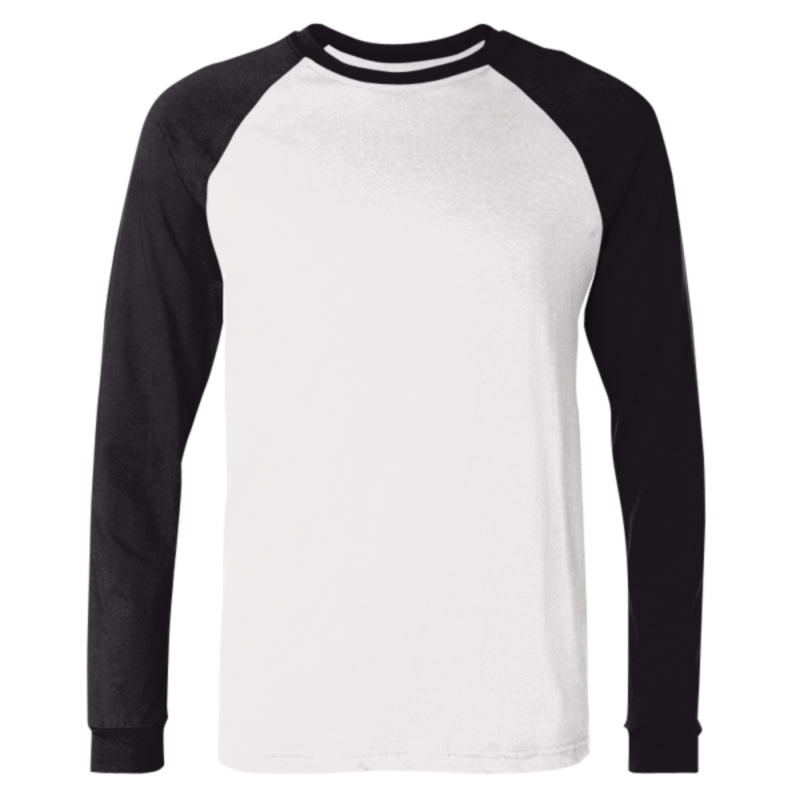 Men's Long Sleeve Jersey Baseball Tee Thumbnail