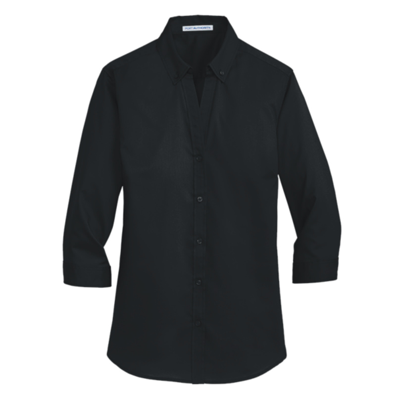 Women's 3/4 Sleeve SuperPro Twill Shirt Thumbnail