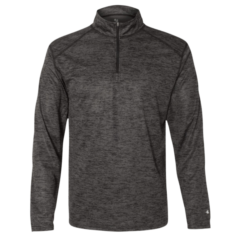 Men's Tonal Blend Quarter-Zip Pullover Thumbnail