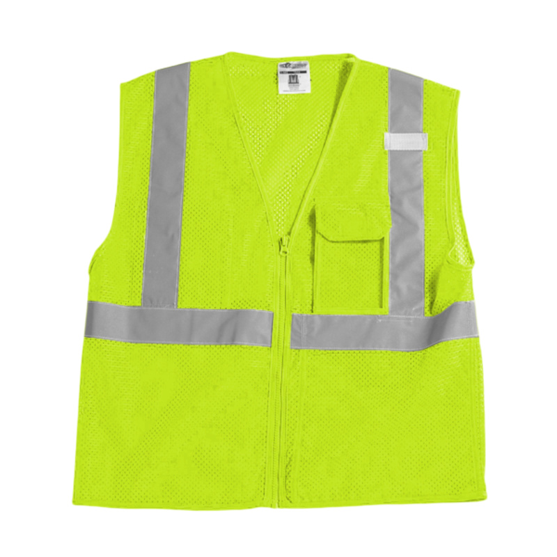 Unisex Clear ID Vest with Zipper Closure Thumbnail