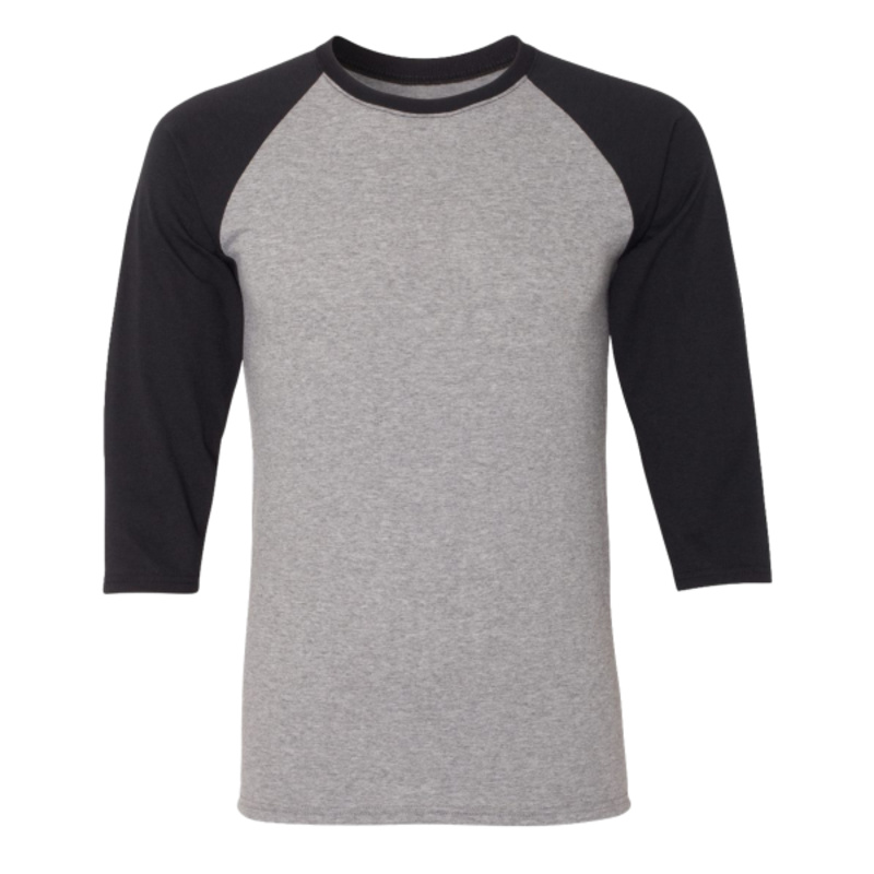 Unisex Triblend Three-Quarter Raglan Baseball T-Shirt Thumbnail