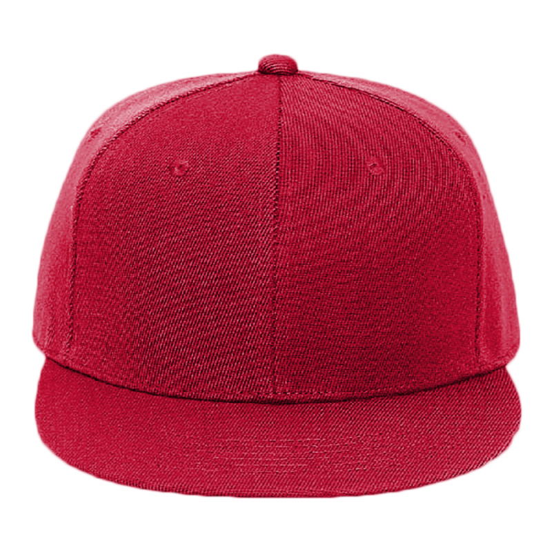 OTTO CAP "OTTO FIT" 6 Panel Mid Profile Flat Visor Baseball Cap Thumbnail