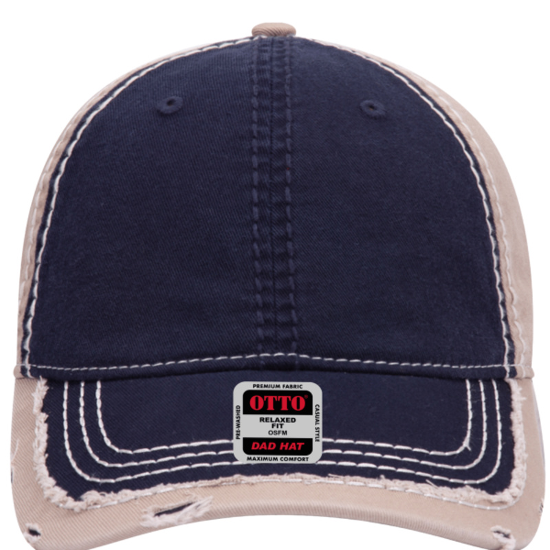 OTTO CAP 6 Panel Low Profile Dad Hat Thumbnail