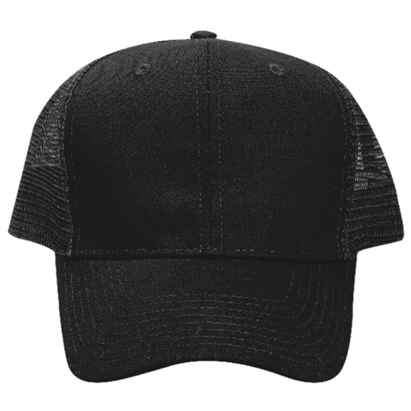 OTTO CAP 6 Panel Mid Profile Mesh Back Trucker Hat Thumbnail