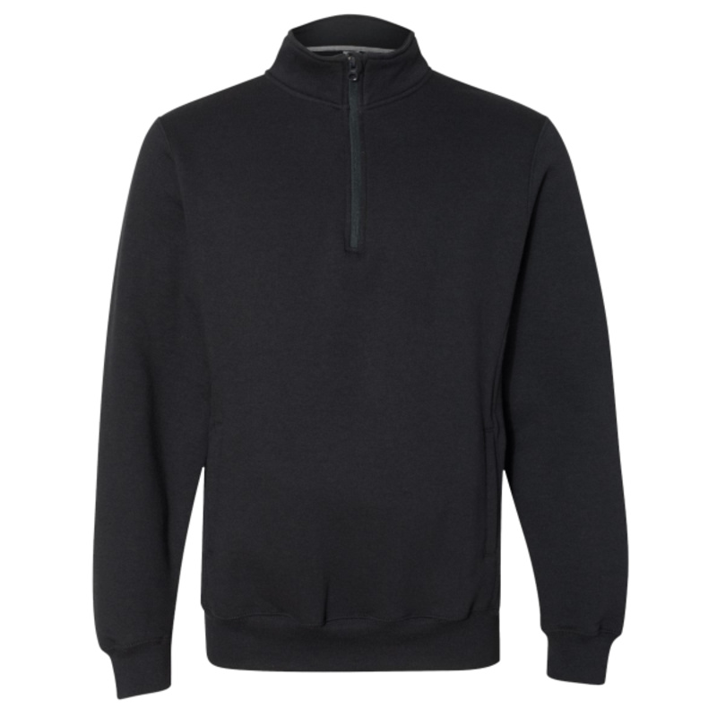 Unisex Dri Power® Quarter-Zip Cadet Collar Sweatshirt Thumbnail