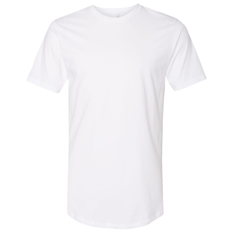 Men's Cotton Long Body T-Shirt Thumbnail