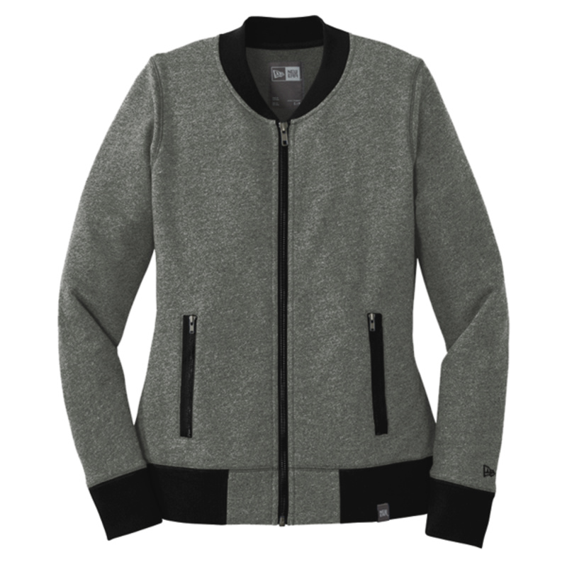 Women's French Terry Baseball Full Zip Thumbnail