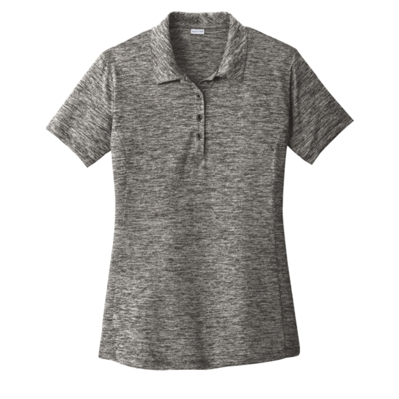 Women's PosiCharge ® Electric Heather Polo Thumbnail