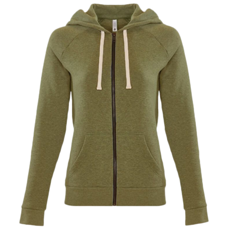 Women's Malibu Raglan Full-Zip Hoodie Sweatshirt Thumbnail
