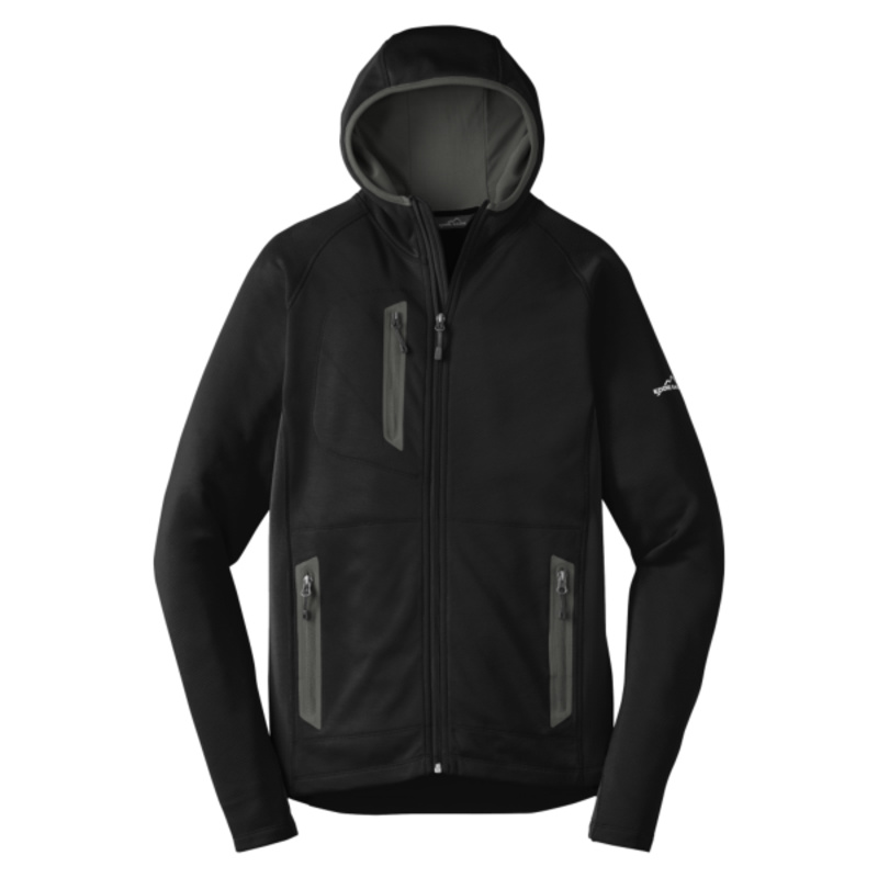 Sport Hooded Full Zip Fleece Jacket Thumbnail