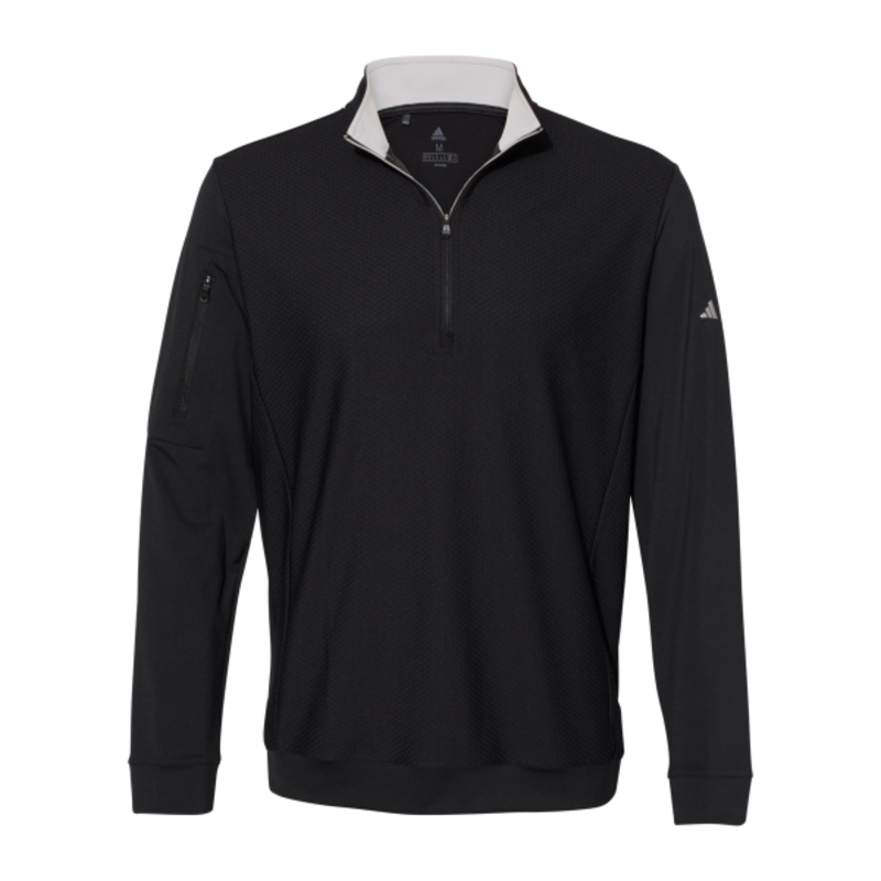 Men's Textured Quarter-Zip Pullover Thumbnail